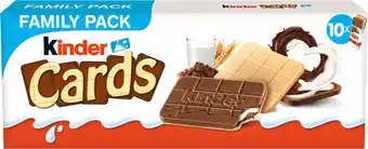 Auchan Kinder kinder cards offre