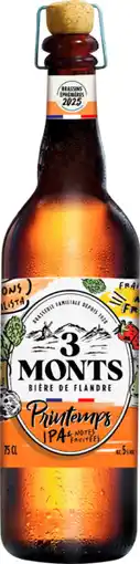Auchan 3 monts bière blanche printemps 3 monts offre