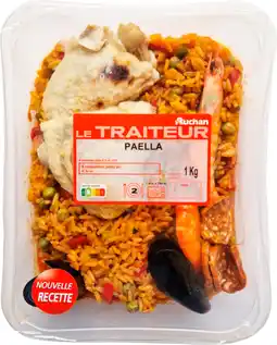 Auchan Auchan paëlla auchan le traiteur offre