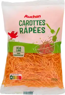 Auchan Auchan carottes râpées auchan offre
