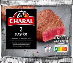 Auchan Supermarché Charal 2 pavés de bœuf charal offre