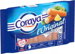 Auchan Supermarché Coraya bâtonnets de surimi l'original coraya offre