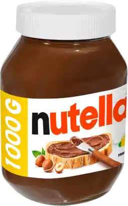Auchan Supermarché Nutella pâte à tartiner nutella offre