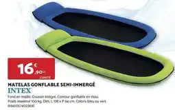 Bricomarché Intex - matelas gonflable semi-immergé offre