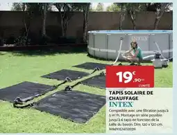 Bricomarché Intex - tapis solaire de chauffage offre