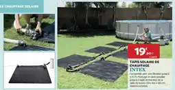 Bricomarché Tapis solaire de chauffage INTEX offre