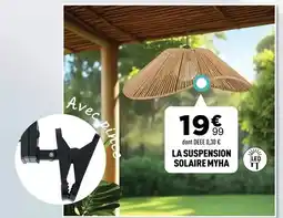 Centrakor La suspension solaire offre