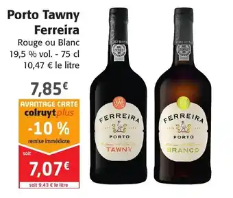 Colruyt Porto Tawny Ferreira offre
