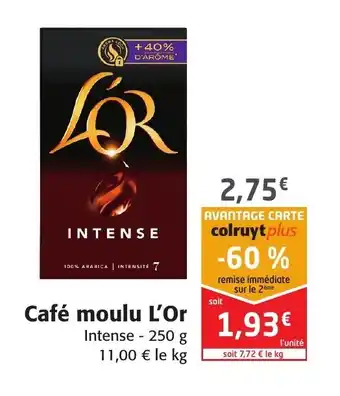 Colruyt Café moulu L'Or offre