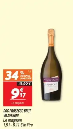 Netto Doc prosecco brut vilaveroni offre