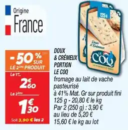 Netto Doux & crémeux portion offre