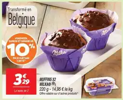 Netto Muffins x2 milka offre