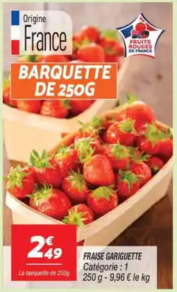 Netto Fraise gariguette offre