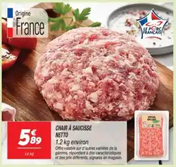 Netto Chair à saucisse netto offre