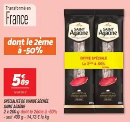 Netto Spécialité de viande séchée saint agaune offre