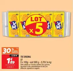 Netto Tuc original lu offre