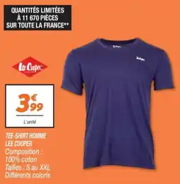Netto Tee-shirt homme lee cooper offre