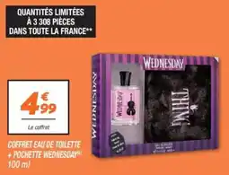 Netto Coffret eau de toilette +pochette wednesday offre