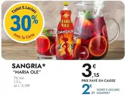 E.Leclerc E.leclerc - maria ole offre