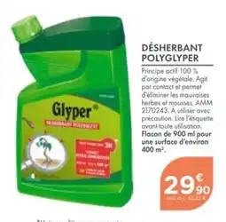 Point Vert Désherbant polyglyper offre