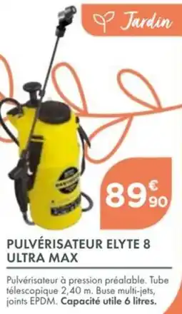 Point Vert Pulvérisateur elyte 8 ultra max offre