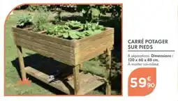 Point Vert Carré potager sur pieds offre