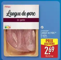 ALDI Langue de porc offre