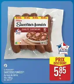 ALDI Saucisses Fumées offre