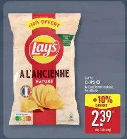 ALDI LAY'S CHIPS À L'ANCIENNE Nature offre