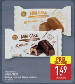 ALDI 4 MINI CAKES offre