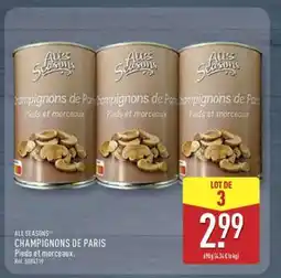 ALDI Champignons de Paris offre