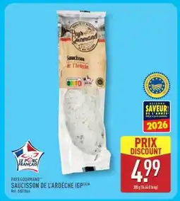 ALDI SAUCISSON DE L'ARDÈCHE IGP(A) offre