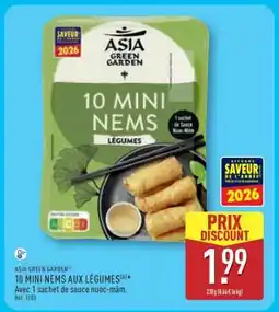 ALDI 10 MINI NEMS AUX LÉGUMES offre