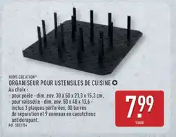ALDI ORGANISEUR POUR USTENSILES DE CUISINE offre