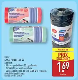 ALDI SACS POUBELLE offre
