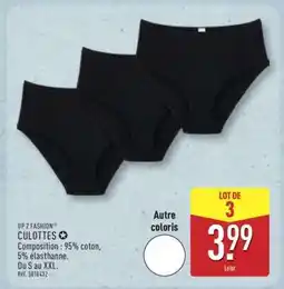 ALDI CULOTTES offre