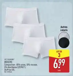 ALDI Boxers offre