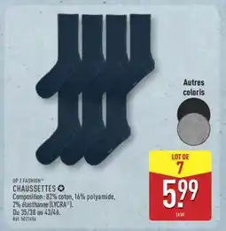 ALDI Chaussettes offre