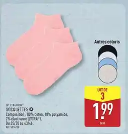 ALDI Socquettes offre