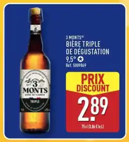 ALDI 3 Monts Bière Triple de Dégustation offre