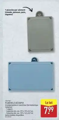 ALDI Planches à découper offre
