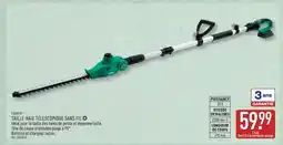 ALDI TAILLE-HAIE TÉLESCOPIQUE SANS FIL offre