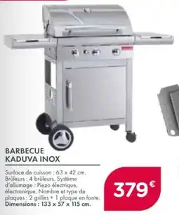 Point Vert Barbecue kaduva inox offre