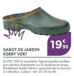 Point Vert Sabot de jardin kerry vert offre
