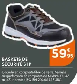 Point Vert Baskets de sécurité s1p offre