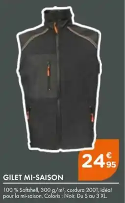 Point Vert Gilet mi-saison offre