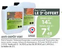 Point Vert Anti-depôt vert offre