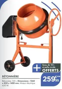 Point Vert Bétonnière offre