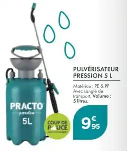 Point Vert Pulvérisateur pression offre