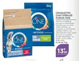 Point Vert Croquettes chat stérilisé purina one offre